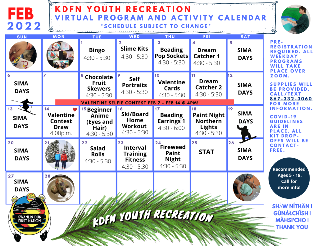 Youth Recreation - Kwanlin Dün First Nation